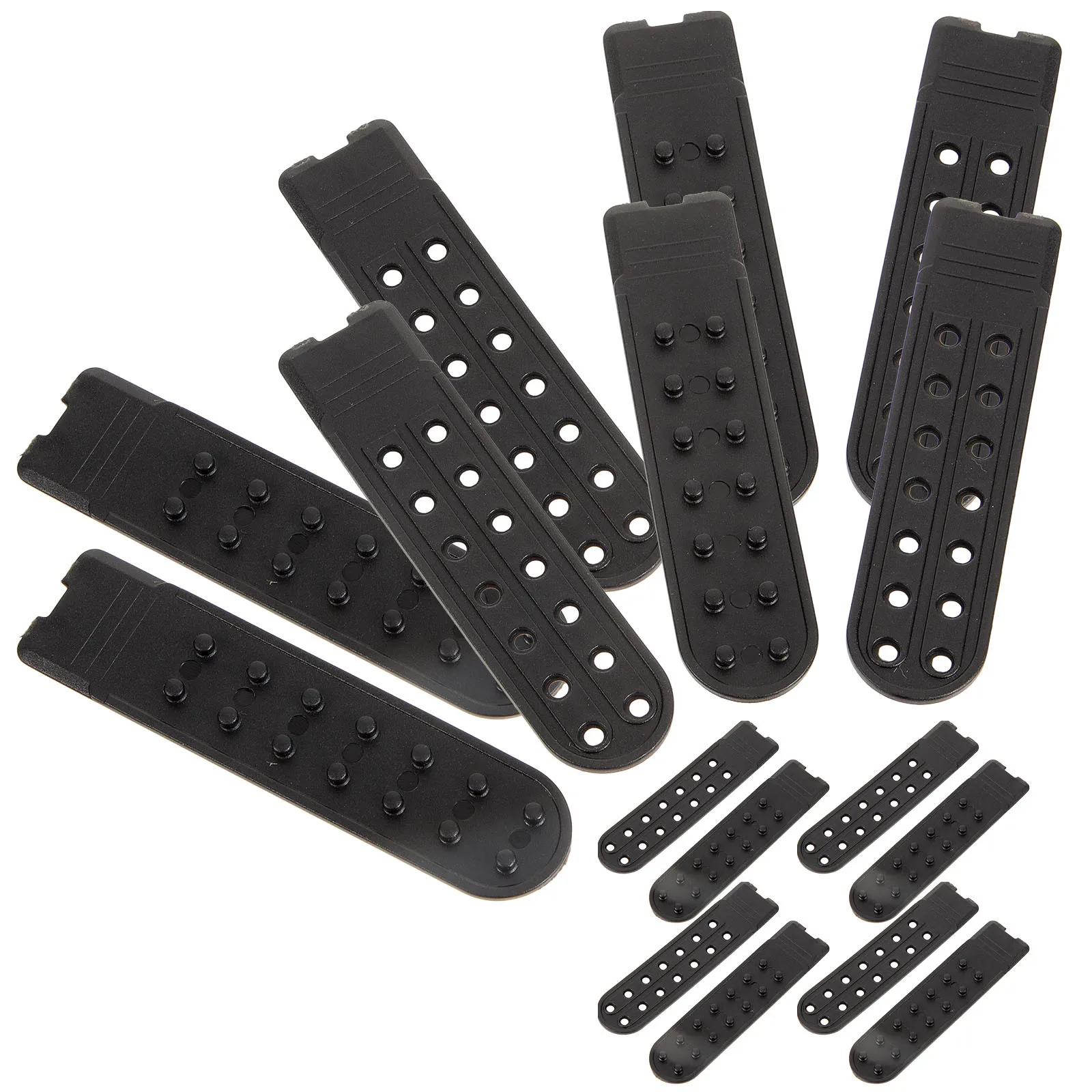 10 أزواج من وصلات القبعة القابلة للتعديل، وصلات قبعة بلاستيكية محمولة، بديلة مريحة، أشرطة قبعة قابلة للتعديل، مستلزمات الغطاء