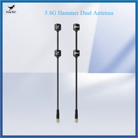 HGLRC 5.8G Hammer Dual Antenna 5.65GHz RHCP LHCP SMA 170mm Dual-core RF RC FPV Quadcopter DIY Drone Freestyle Accessories Parts