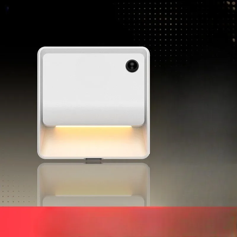 Footlamp, rechargeable night light, home use for corridors, corridors, staircases, and nighttime eye protection