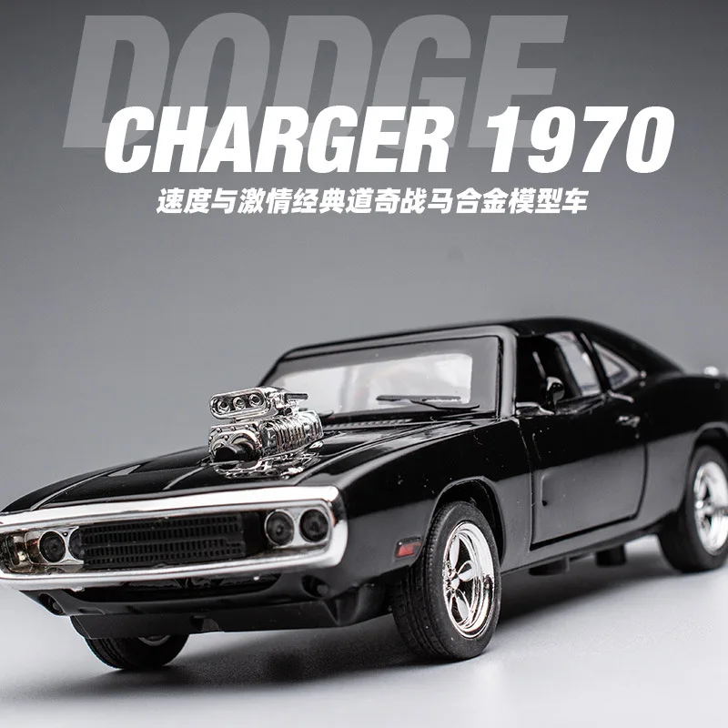 1/32 Diecast Charger 1970 Car Model Toys Play Vehicles Size 16 Cm Fast & Frious Excellent Quality Collective