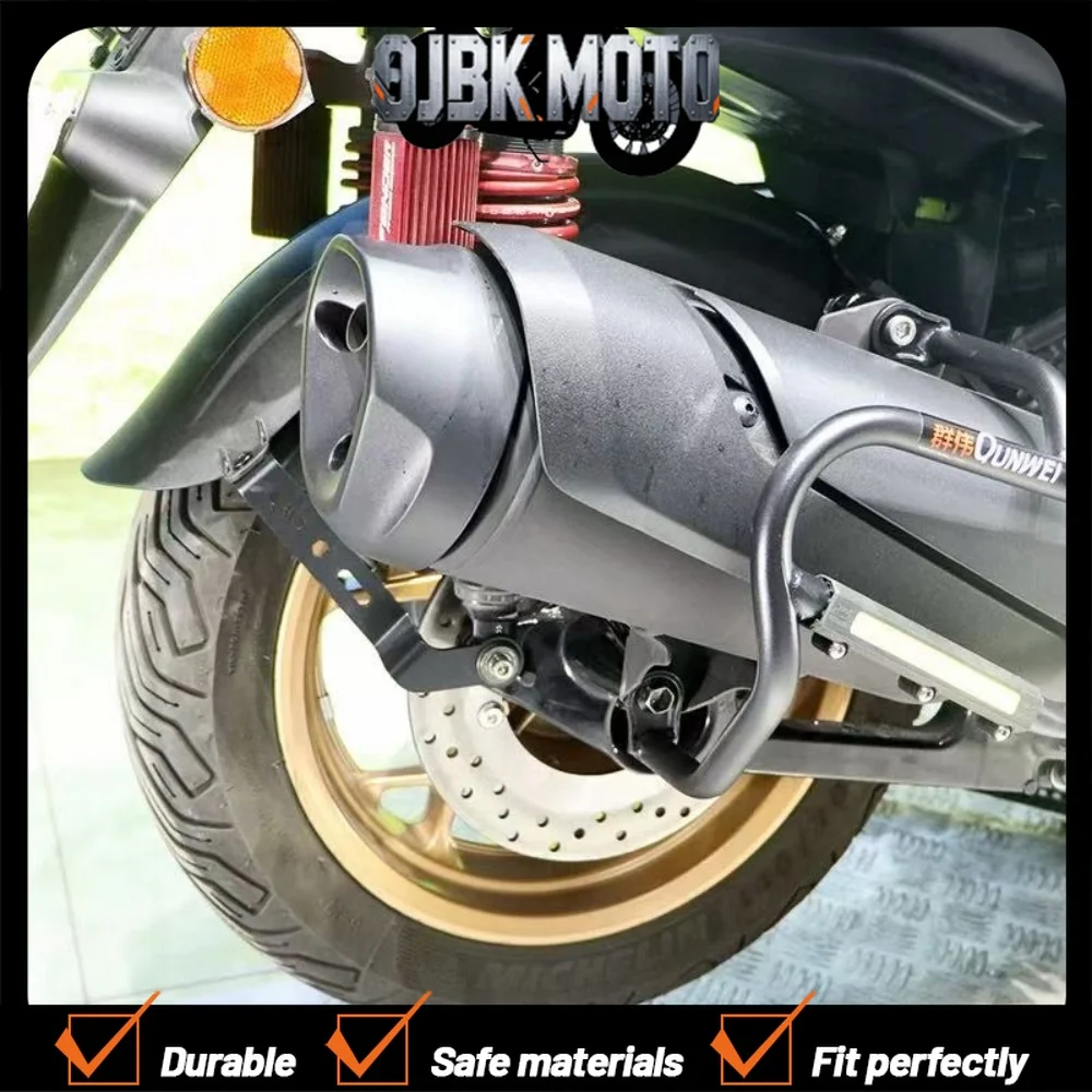 For Yamaha XMAX300 2025 Motorcycle Extended Rear Mudguard Rear Mudguard Mud Tile Board Water Blocking Plate Modified Accessories