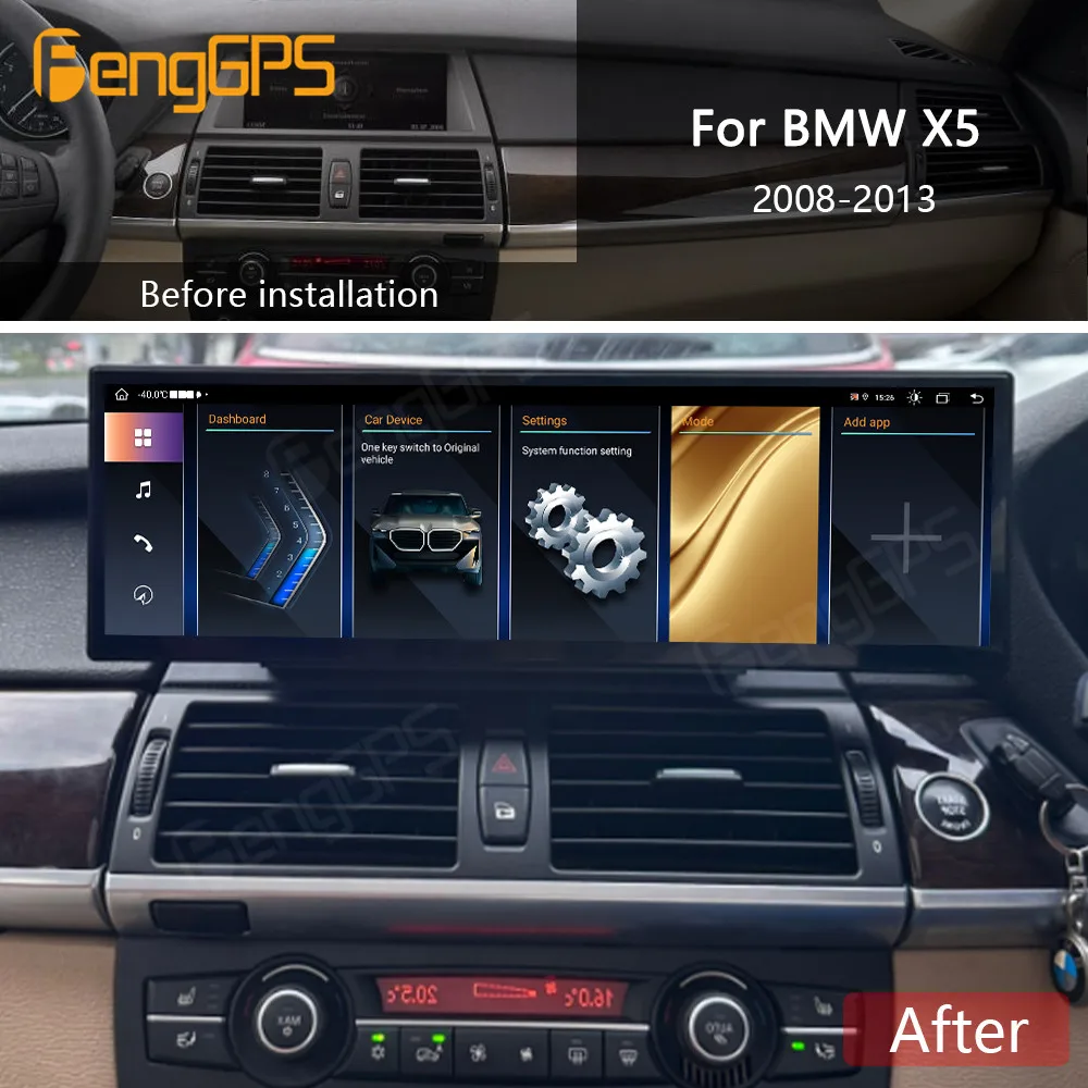 

14.9" Android Carplay Car Radio For BMW X5 X6 E70 E71 2007-2013 Multimedia Player Video GPS Navigation Auto Stereo Head unit DSP