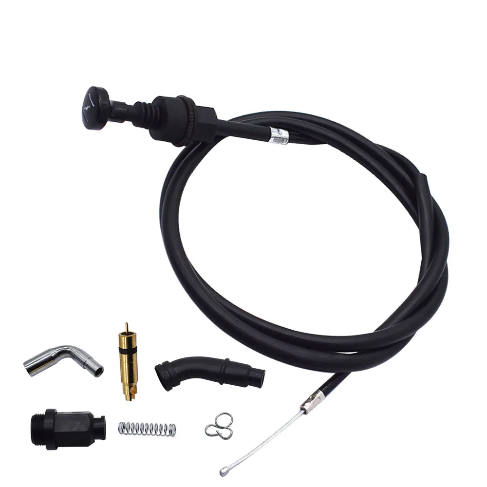 Cable de estrangulación y Kit de émbolo de válvula de arranque para Honda Rancher 2000 TRX350, 2006-350