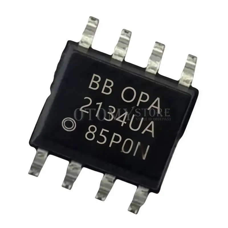 10PCS 100% Original OPA2134UA SOP8 Audio Operational Amplifier OPA2134 Low Noise HIFI Double Channel Op Amp IC Chip In Stock