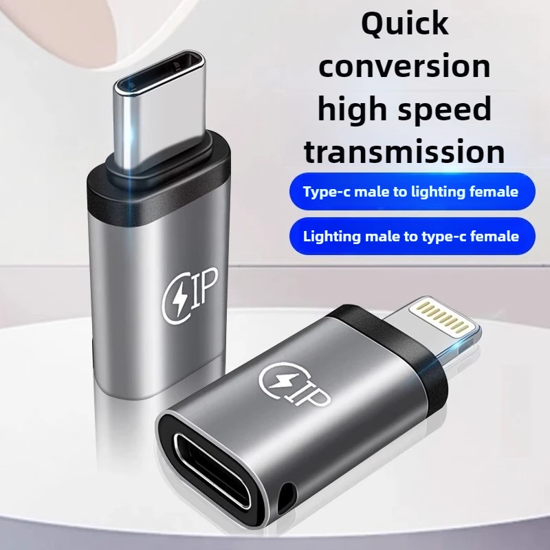 USB Cable Converter OTG Adapter USB C Adapter 20W Ios to Type-C Adaptador for 1Ph0ne 15 14 13 Pro Max Huawe1 Xiaom1