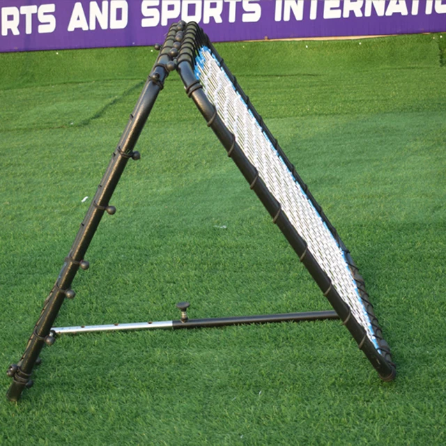 Peralatan latihan lipat target latihan passing sepak bola jaring rebounding 1mtr x 1mtr untuk latihan