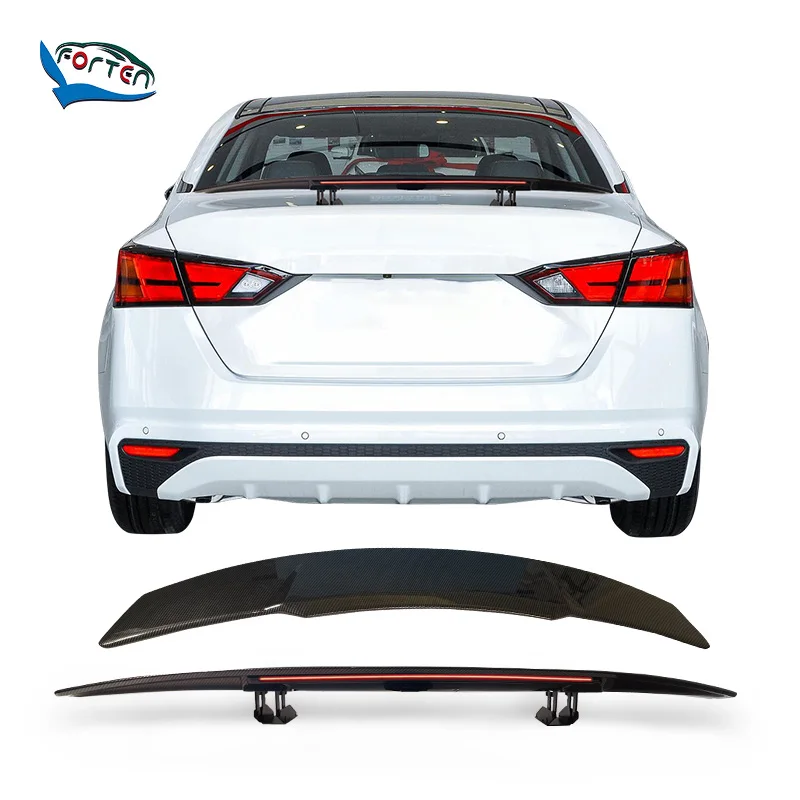 Universal Electric Spoiler Lift Up and Down Automatically Car Rear Trunk Tail Boot Lid Spoiler Wings For Nissan Teana Altima