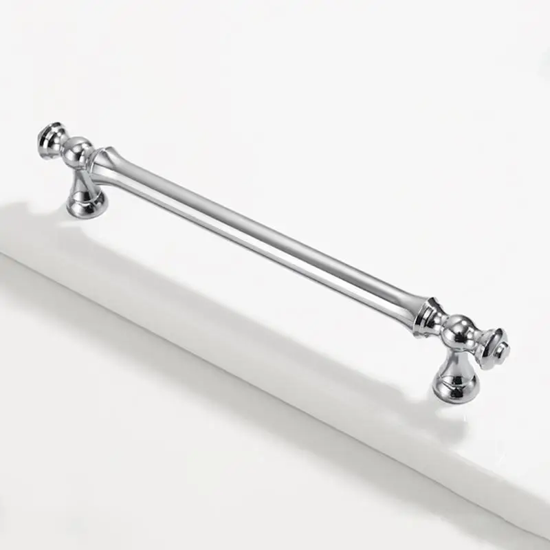 Cabinet Pull 2 Pack, Aluminum Metal Long Handles with Two Mounting Posts for Kitchen Cupboards, Drawer Fronts, and Wardrobe M4YD