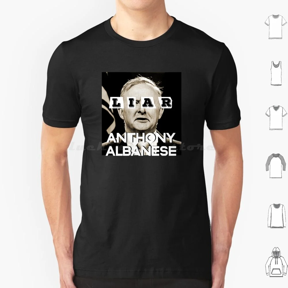 Camiseta de Anthony Albanese talla grande 100% algodón Albanese Anthony Albanese Anthony Australia Albo trabajo político Auspol trabajo