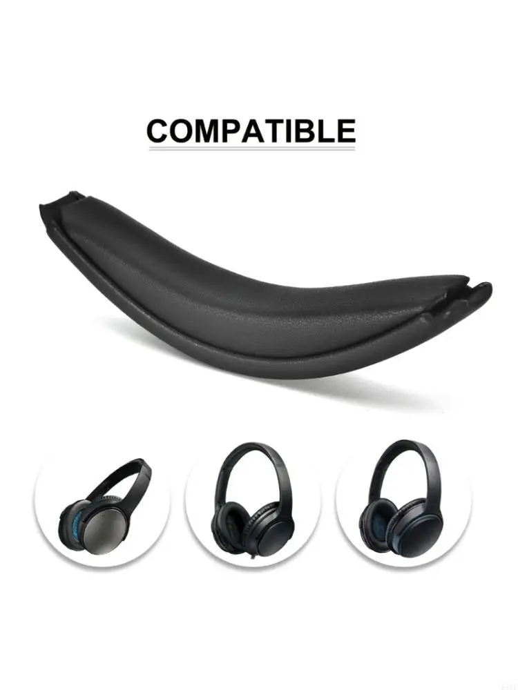 E1PF Headphone Head Beam Pad Repair for QC25 AE2 Over Head Earphone Headset Protein Leather Headband Cushion