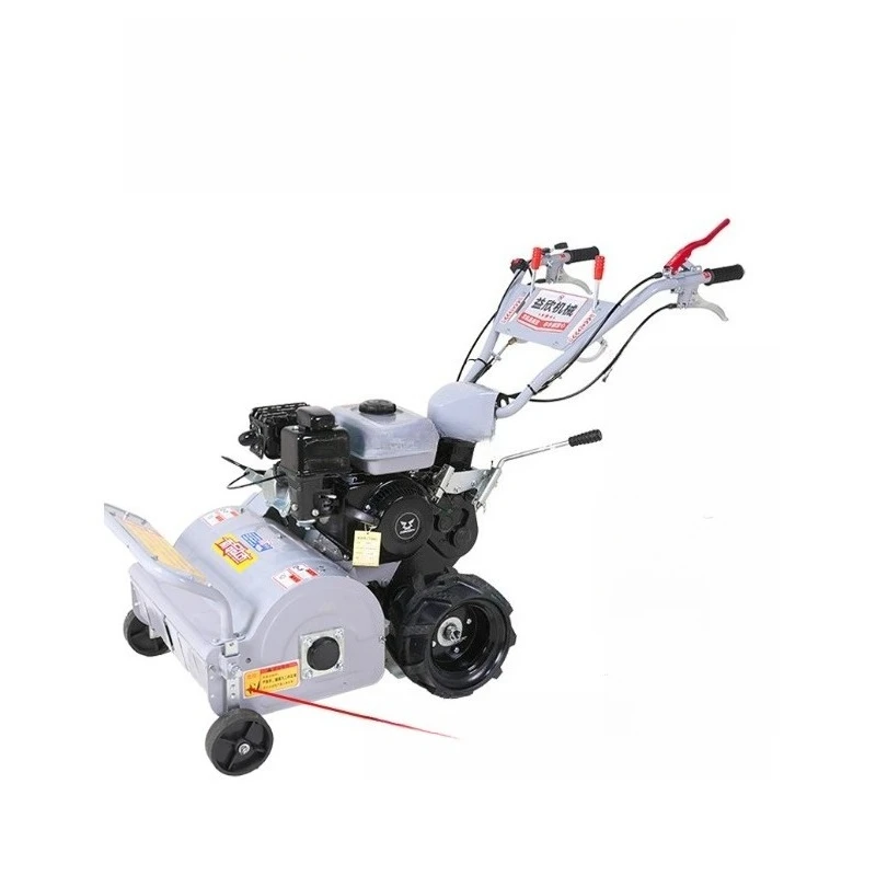 

Petrol lawn mower, small household hand push self-propelled grass