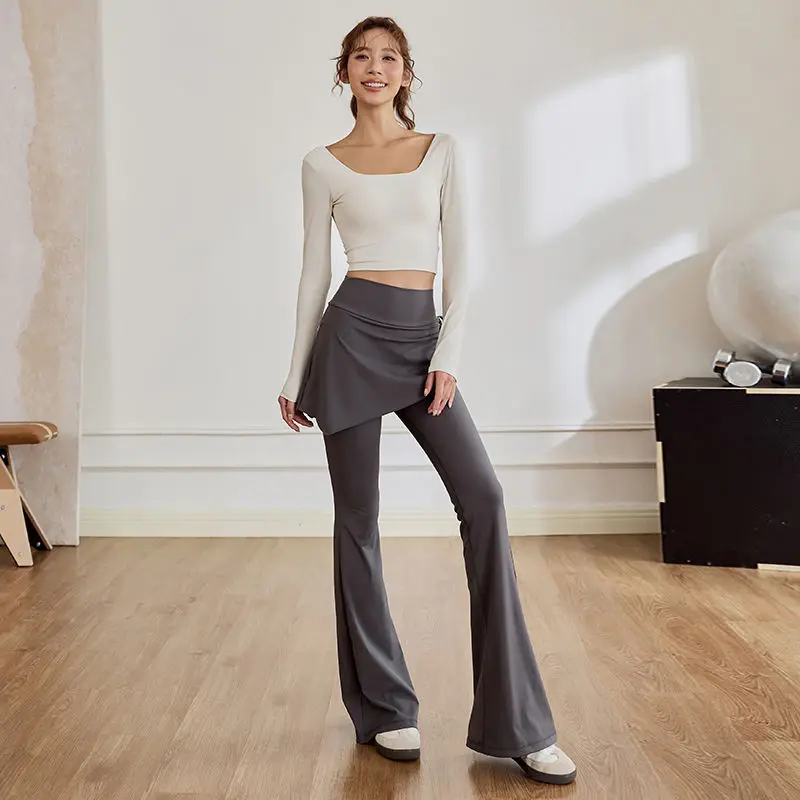 High Waist Woman Trousers 90s Elastic Classic Trends 2025 Cotton Xxl Harajuku All Medium Outfits Vintage G Yoga Pants for Women