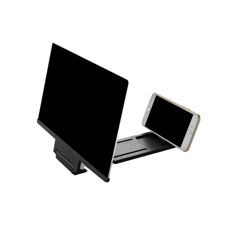 14 Inch Mobile Phone Screen Amplifier 3D Magnifying Glass Stand Magnifier HD Video Amplifier Phone Stand Enlarged Screen Bracket