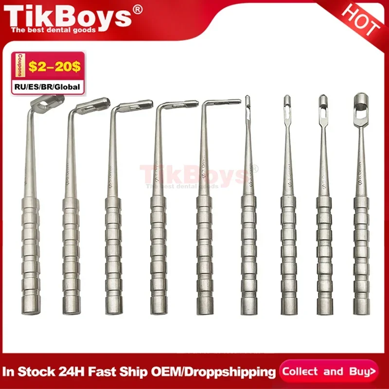 Dental Implant Tissue Punch Stainless Steel Gingival Ring Cutter High Speed Handpiece Dentistry Surgical Instrument Anestesia