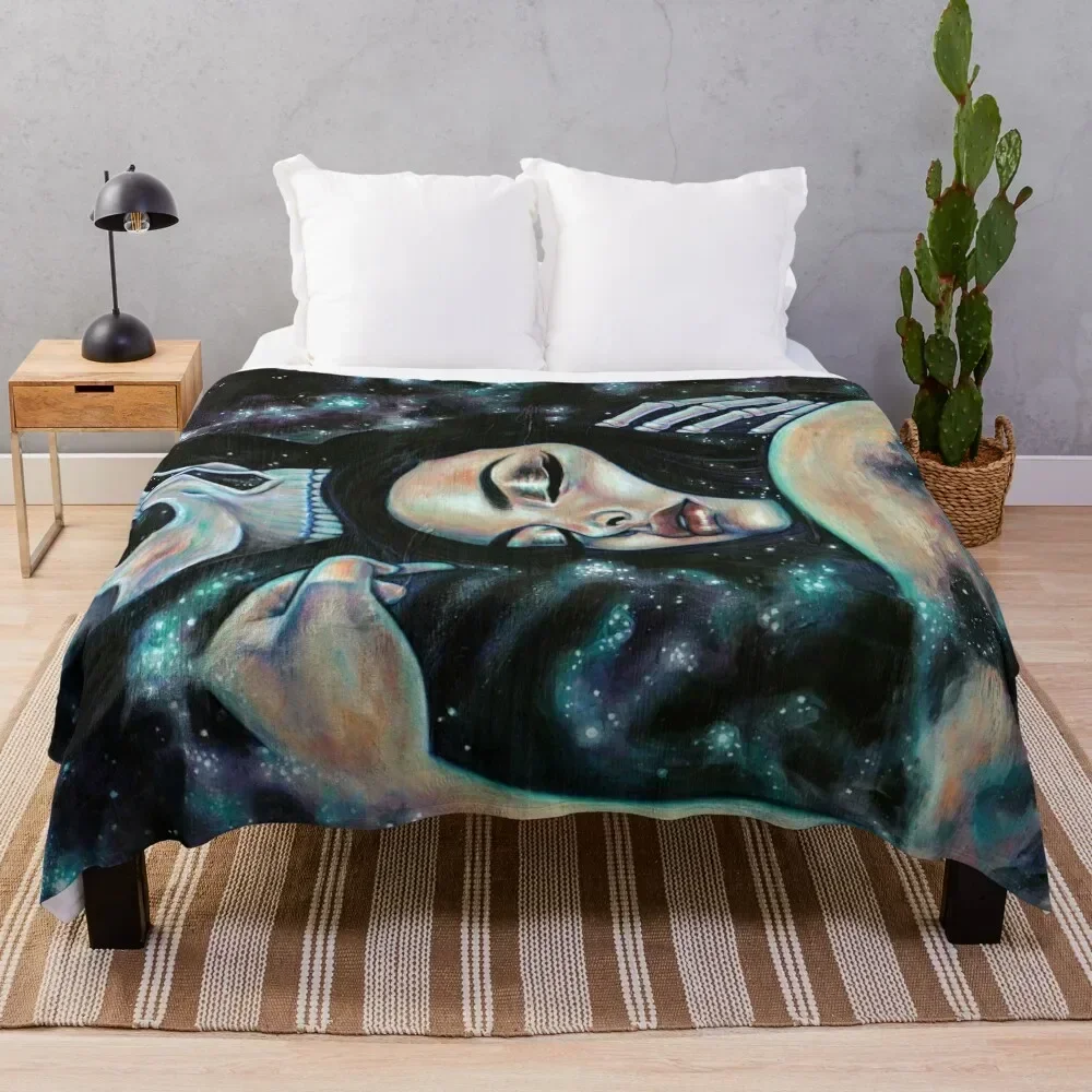 

We Are Destined For One Another Throw Blanket Travel Size Cozy Blanket for Plane Train