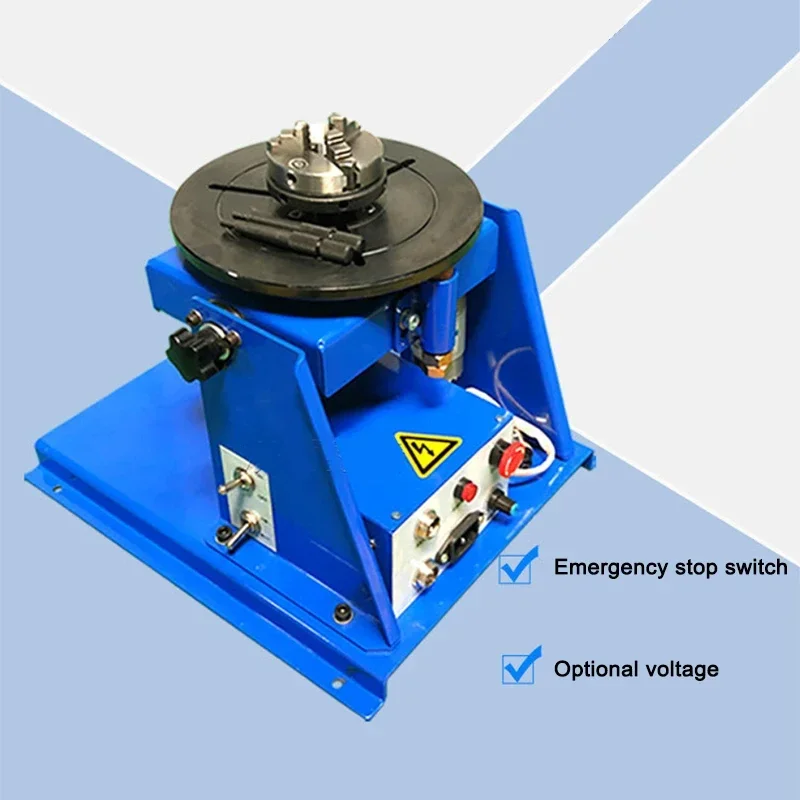 

10kg small turntable welding positioner argon arc automatic welding positioner 65 chuck