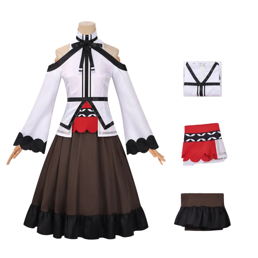 Mushoku Tensei Eris Boreas Greyrat Cosplay Costume Wig Berserk Sword King Cute Girl Battle Outfit Anime Halloween Full Set view 2