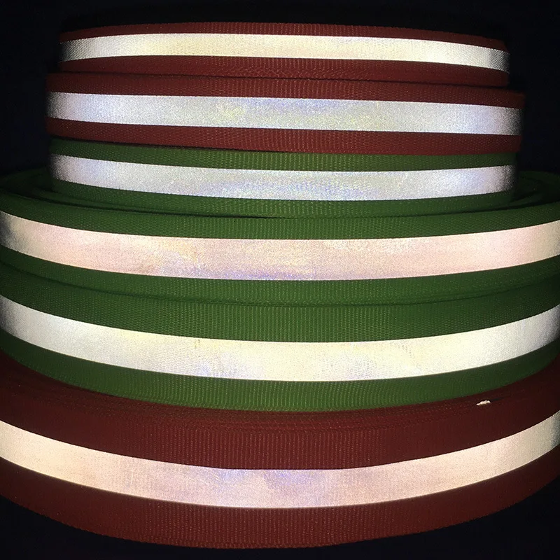 2.0cm 2.5cm 5cm Reflective Strip Sewing For Bag Clothing Reflective Material Accessories Webbing