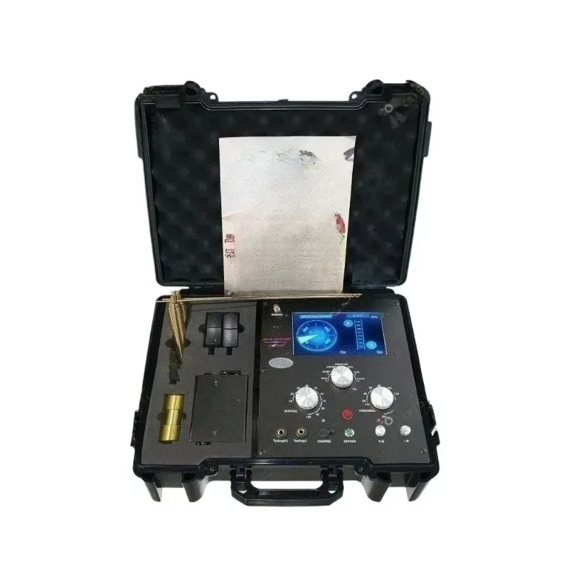 المهنية تحت الأرض للكشف عن المعادن الذهب حفار الكنز هنتر مكتشف مع شاشة الكريستال السائل ملف البحث مقاوم للماء