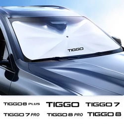 Car front windshield sunshade suitable for Chery Tiggo 3 4 5 7 8 tiggo7pro tiggo8plus car sunshade interior accessories