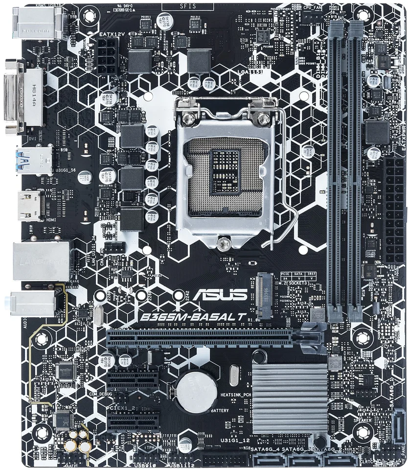 ASUS H310M-C R2.0 Motherboard LGA 1151 DDR4