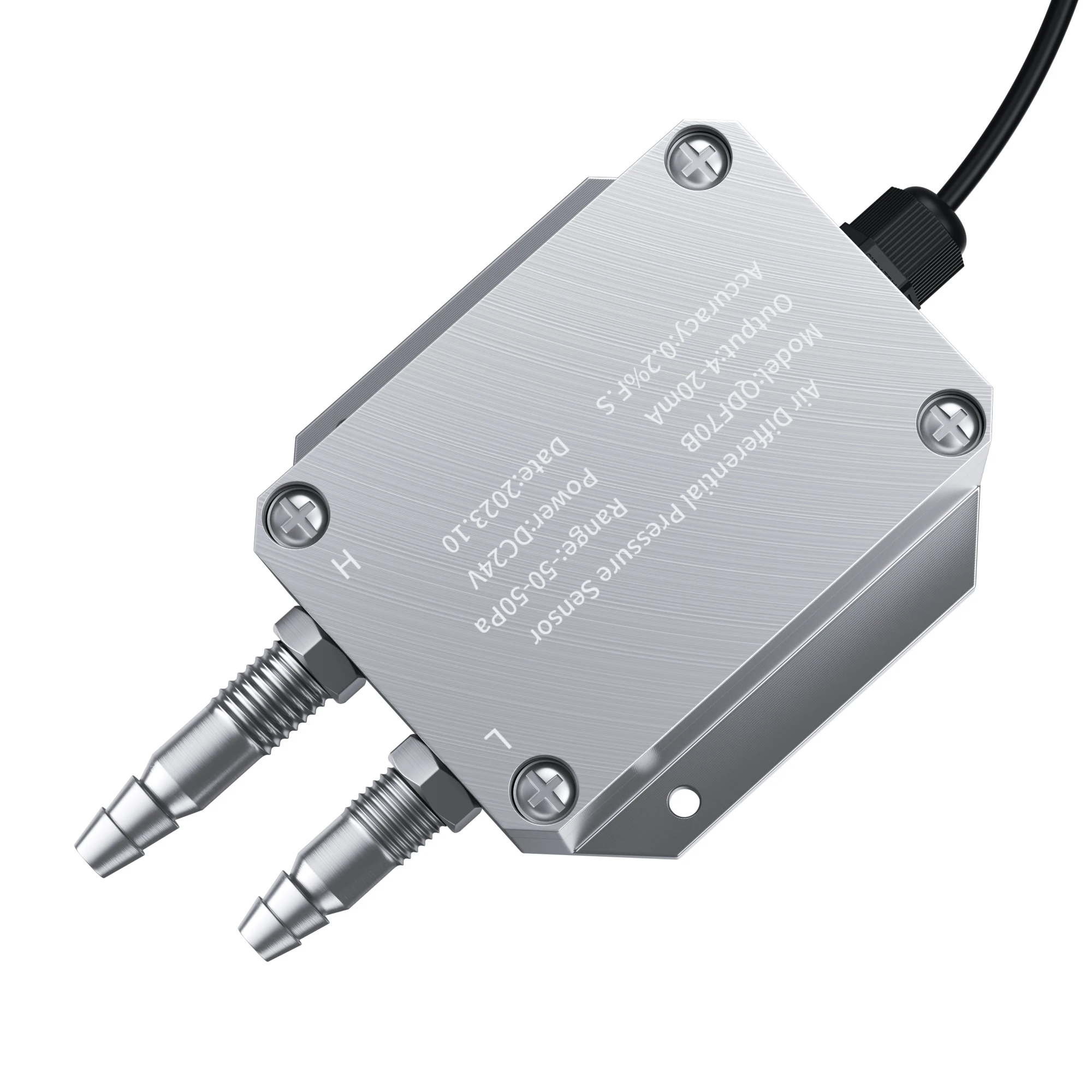 差圧トランスミッター,空気圧センサー,風圧コンバーター,0.5-4.5v,50pa,100kpa, 4 20ma