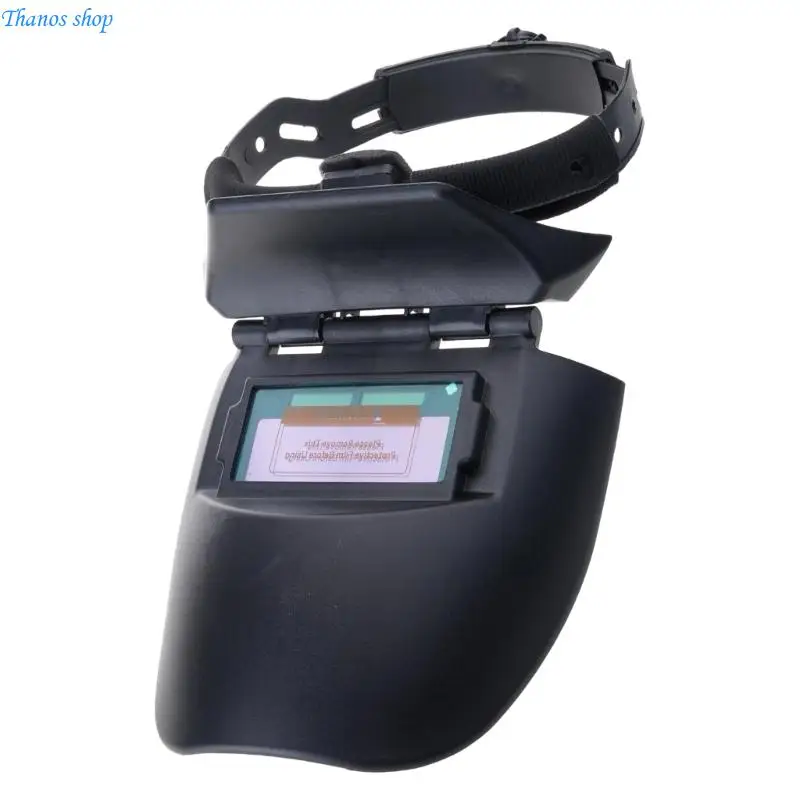 Adjustable Welding Safety Mask With Auto Shade Lens Solar Powered Comfort Fit X37A