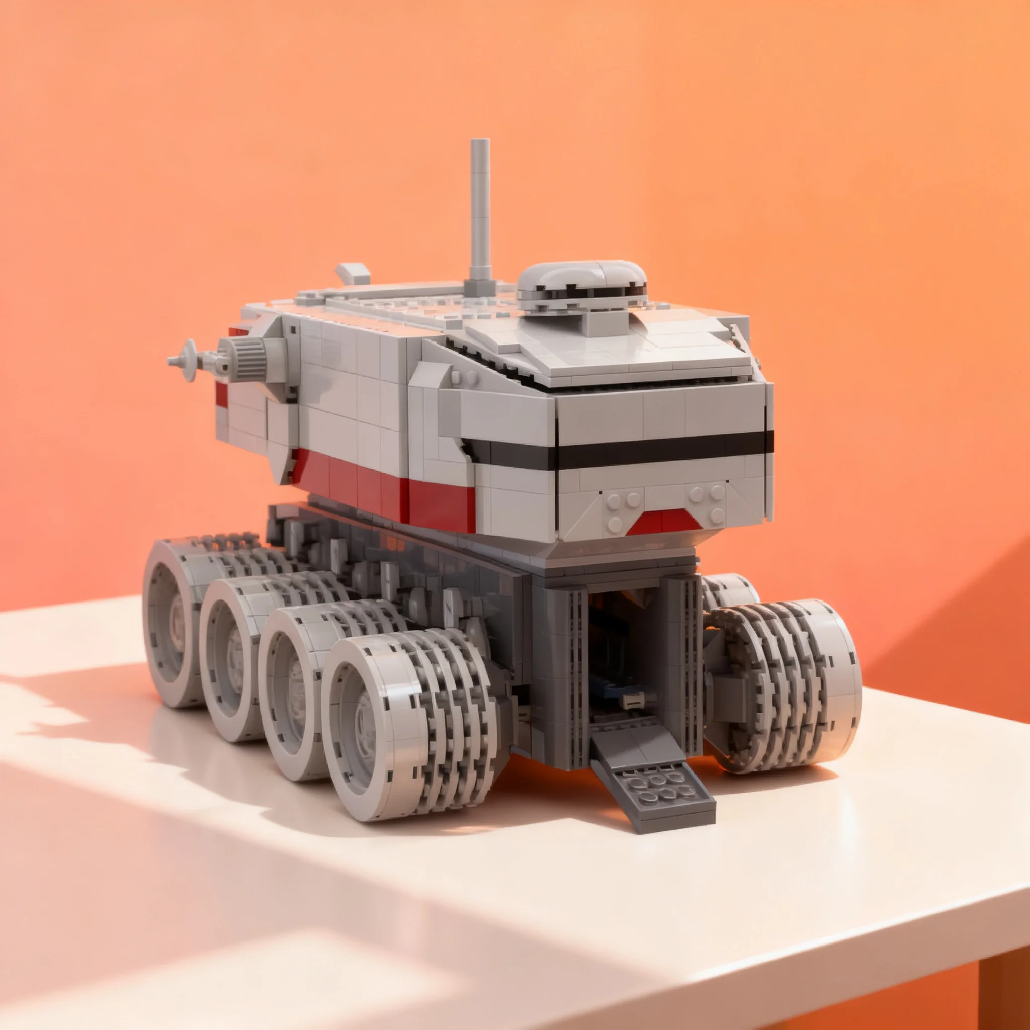 2476pcs MOC The Clone Turbo Tank Star Battle Model Building Blocks Christmas Gift DIY Brick Education Collection 3D Idea Craft