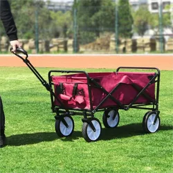 Cooya New-Portable Outdoor Camping Trailer, Folding Shopping Cart, Stand, Car Trailer, Picnic Cart, Kamp, New