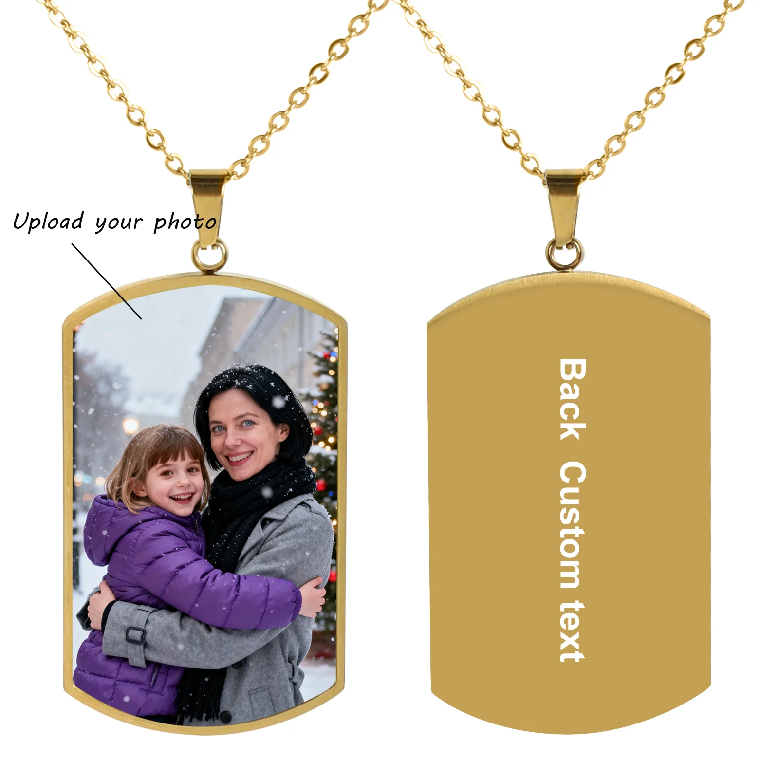 

Bespoke Newborn Photo Pendant Necklace Tailored Baby Accessory Precious Birth Token For Infant Arrival Baby Shower Photography