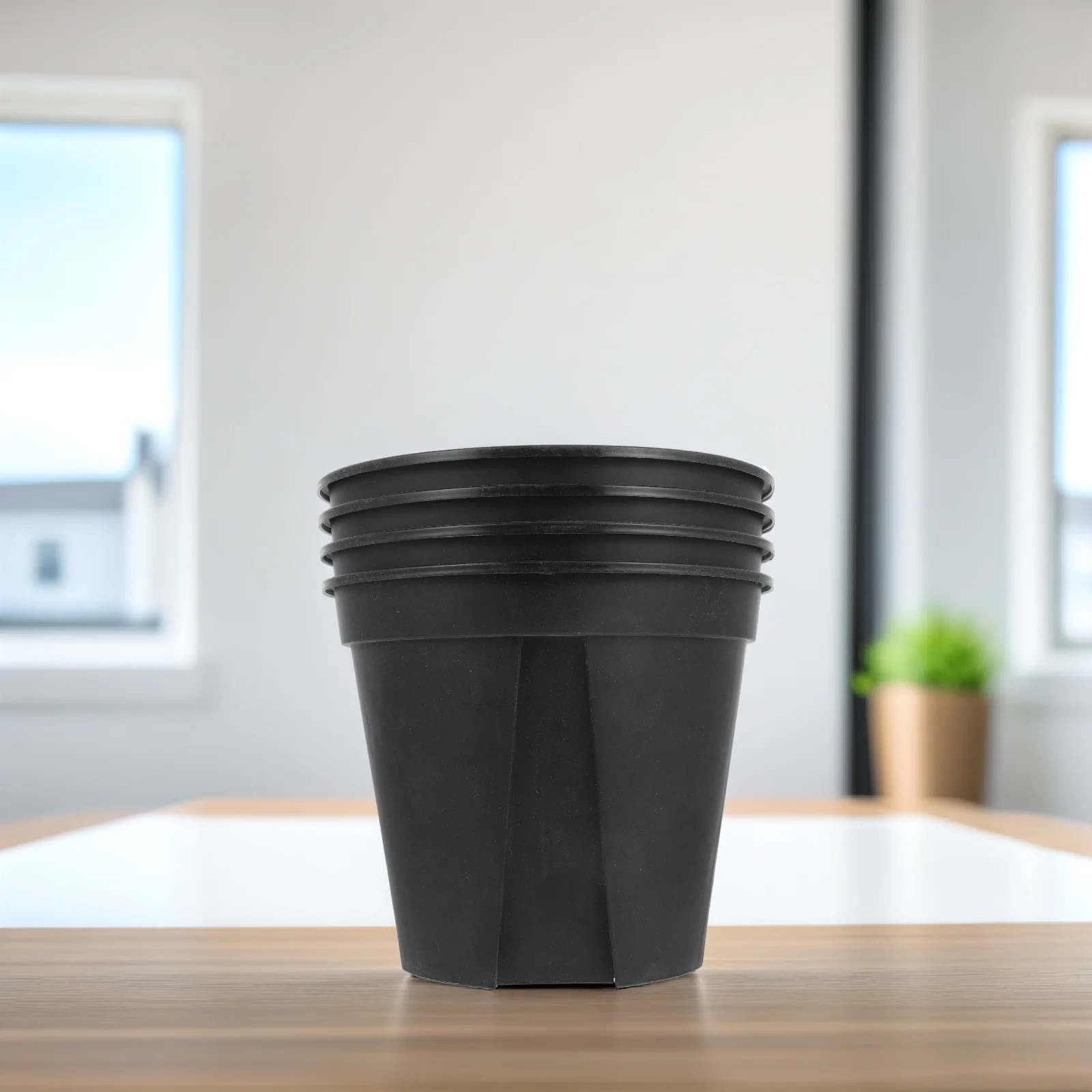 

4 Pcs Root Control Pots Plastic Planter Garden Flower Round Bonsai Small for Plants