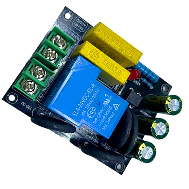 2000W Classe A Amplificador de Potência Delay High Power Supply Soft Start Protection Board Placa de Proteção de Alimentação