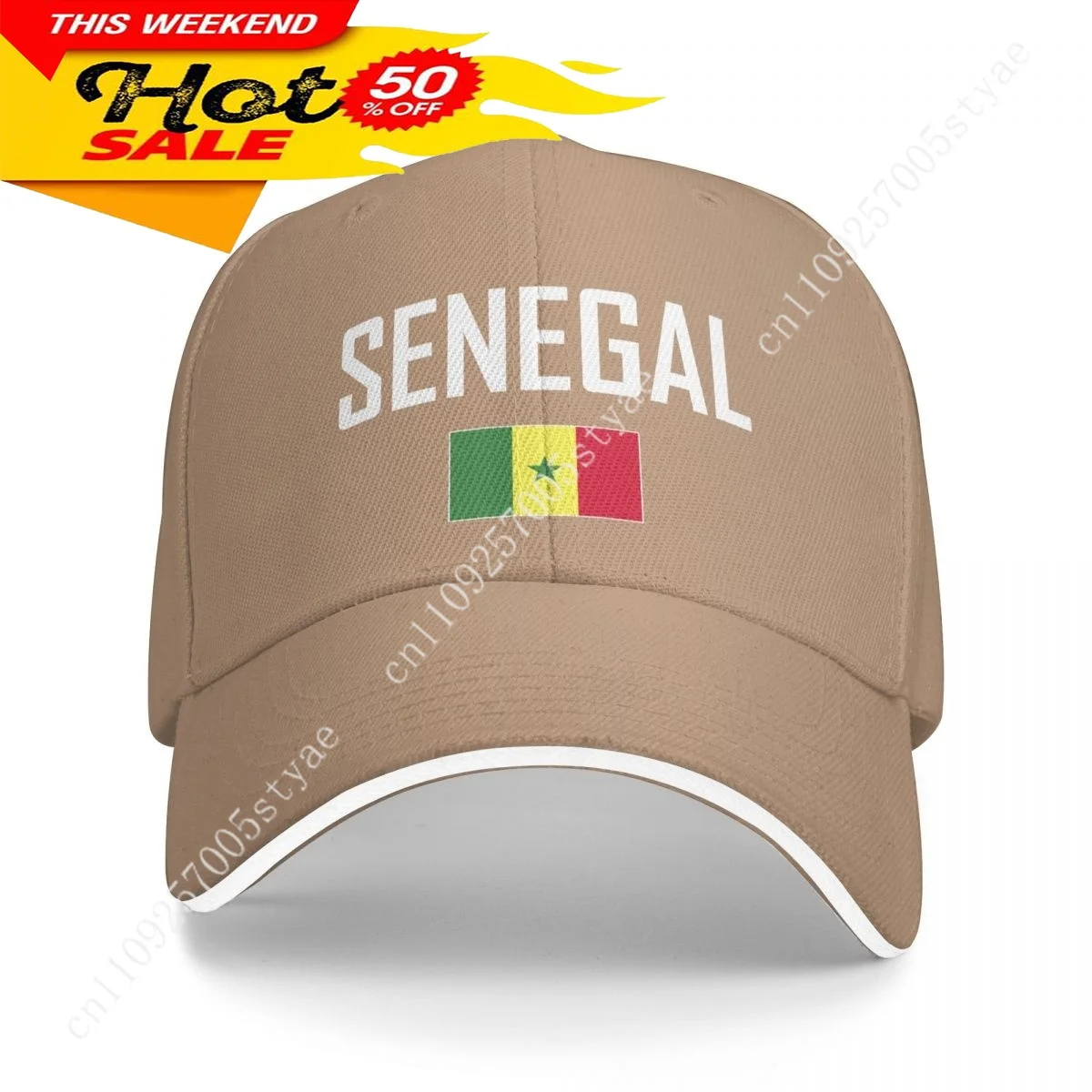 سينيغال العلم قبعة رجل امرأة قبعة بيسبول موضة Sunhat قابل للتعديل الهيب هوب القبعات قبعات سائقي الشاحنات كول في الهواء الطلق قبعات ترد لمكانها