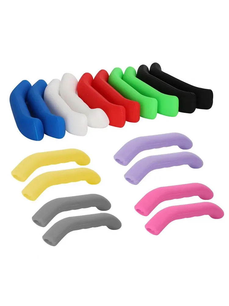 AliExpress NONE 1/2/3Pairs Bike Brake Lever Protective Silicone Bicycle Lever Grips Bicycle Brake Handle Cover Bicycle Accessories
