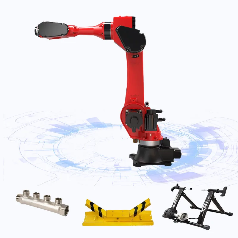 

1000W 1500W 2000W 3kw Automatic 6 Axis Robot Arm Fiber Laser Robotic Welding Machines For Corner Welding Laser Welders