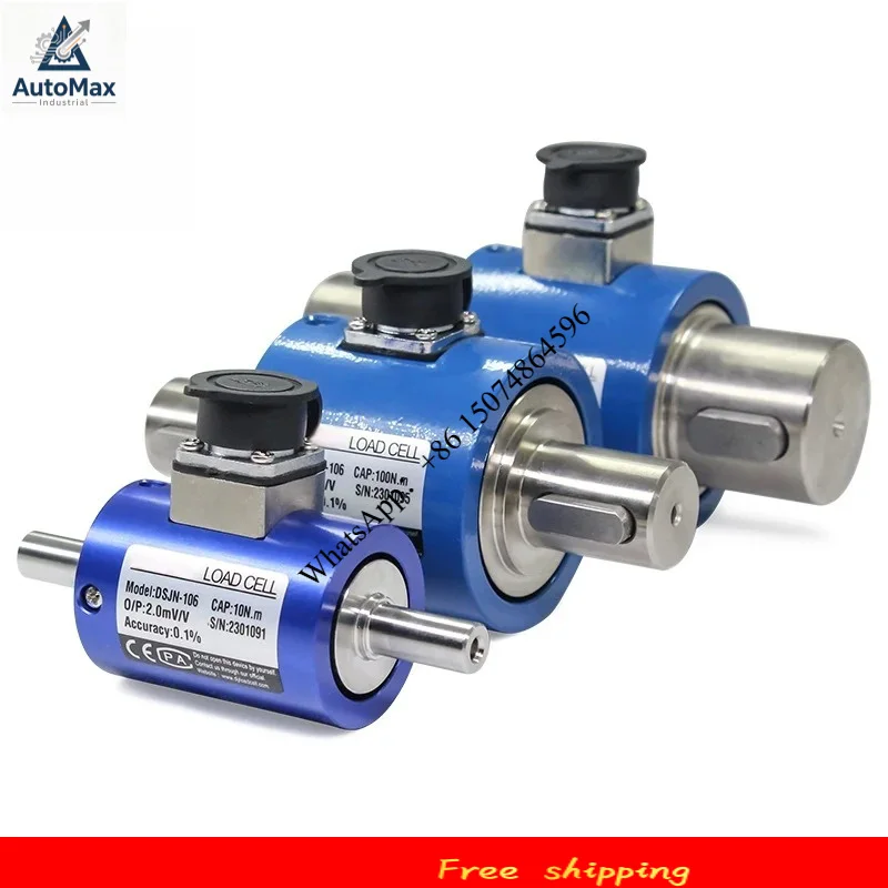 Compact Micro Static Torque Sensor 0.1N.m High Precision for Torsional Valve & Steering Calibration