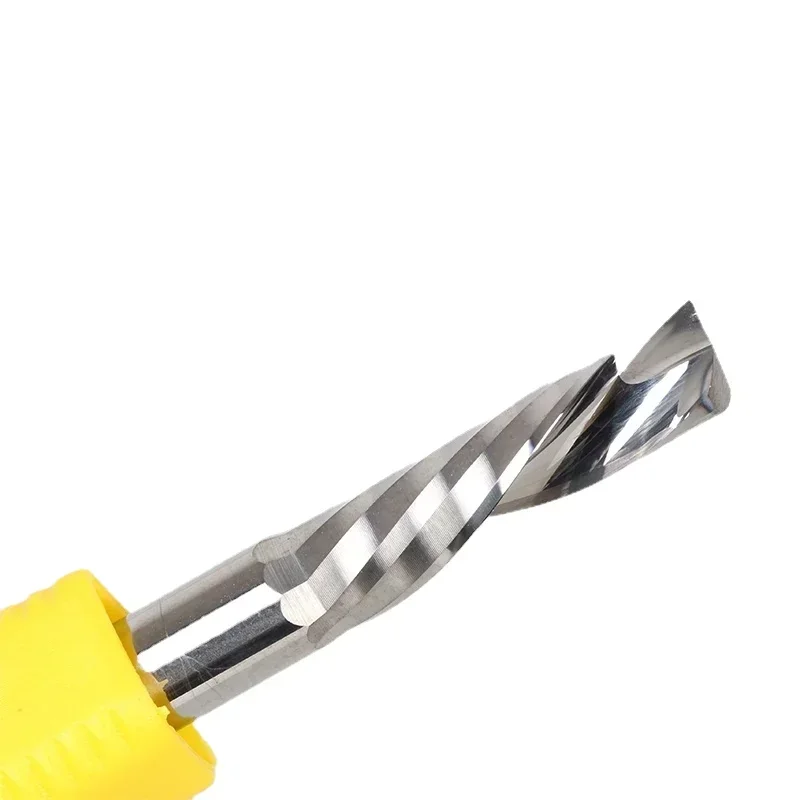 1Pc UP DOWN Compound Spiral Carbide Mill Tool Cutters - 3.175/4/6/8/10mm 3A Single Flute for Compression Wood End Mill Cutter
