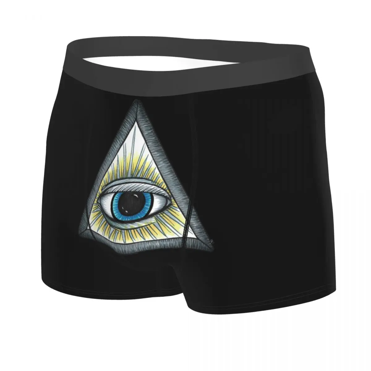복서 팬티 반바지 아이 일루미나티 (7) 팬티 남성 통기성 속옷 옴므 남자 남자친구 선물
