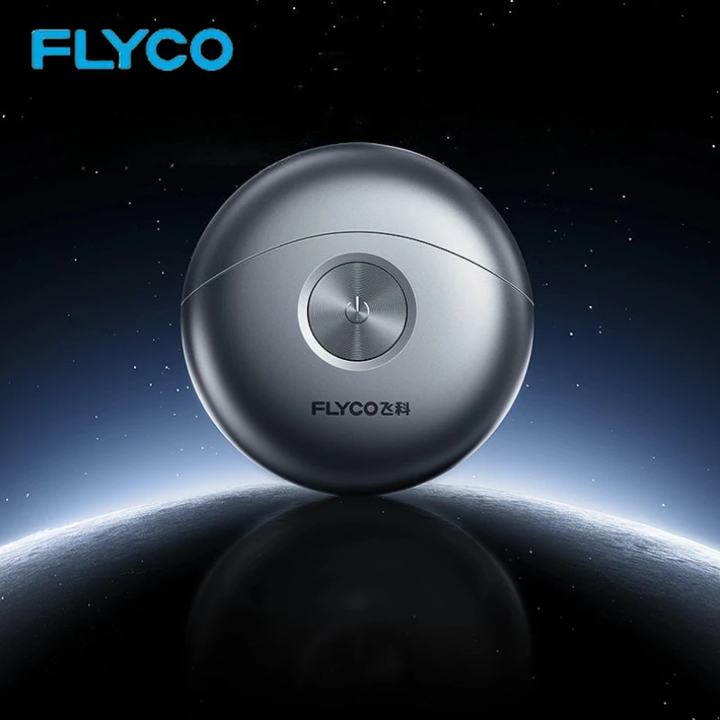 

Flyco FS891 Серебристая маленькая электробритва НЛО, мужская новинка 2025, ультра длинная аккумуляторная зарядка типа C, мини-портативная бритва, водонепроницаемая