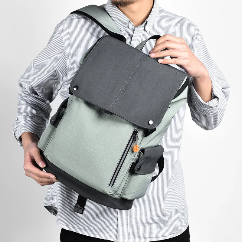 Mochila de grande capacidade para roupas de trabalho, bolsa de computador, tendência fashion, 2023