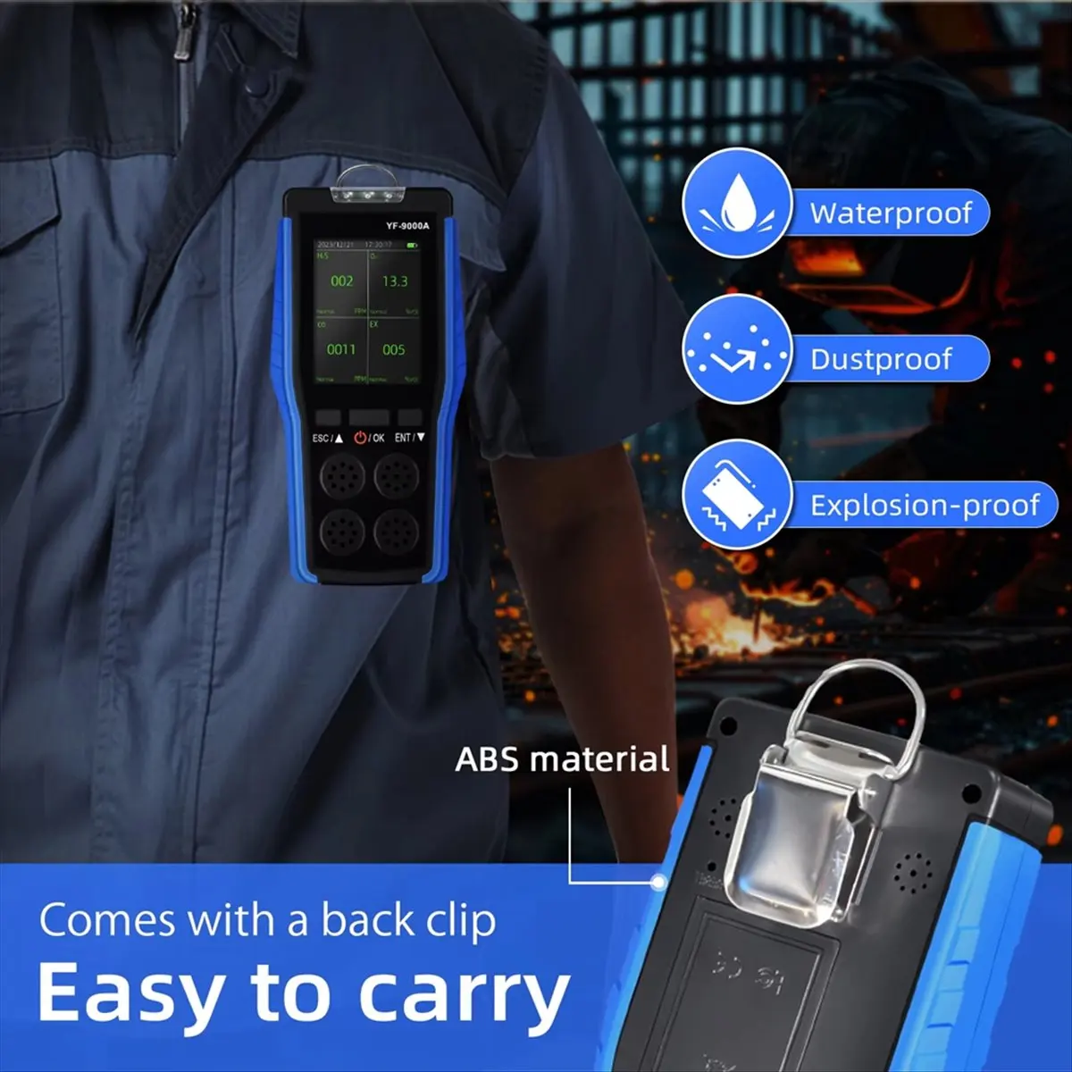 A008 Handheld Gas D…