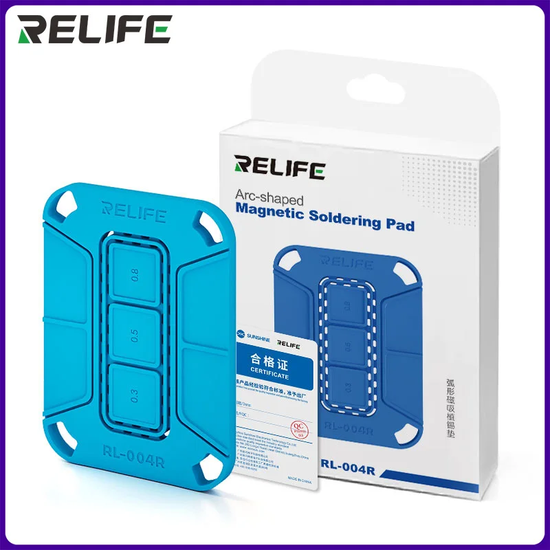 

Магнитная подставка RELIFE RL-004R для пайки BGA, изогнутая, термостойкая, силиконовая, для ремонта процессоров, жестких дисков, телефонов и материнских плат