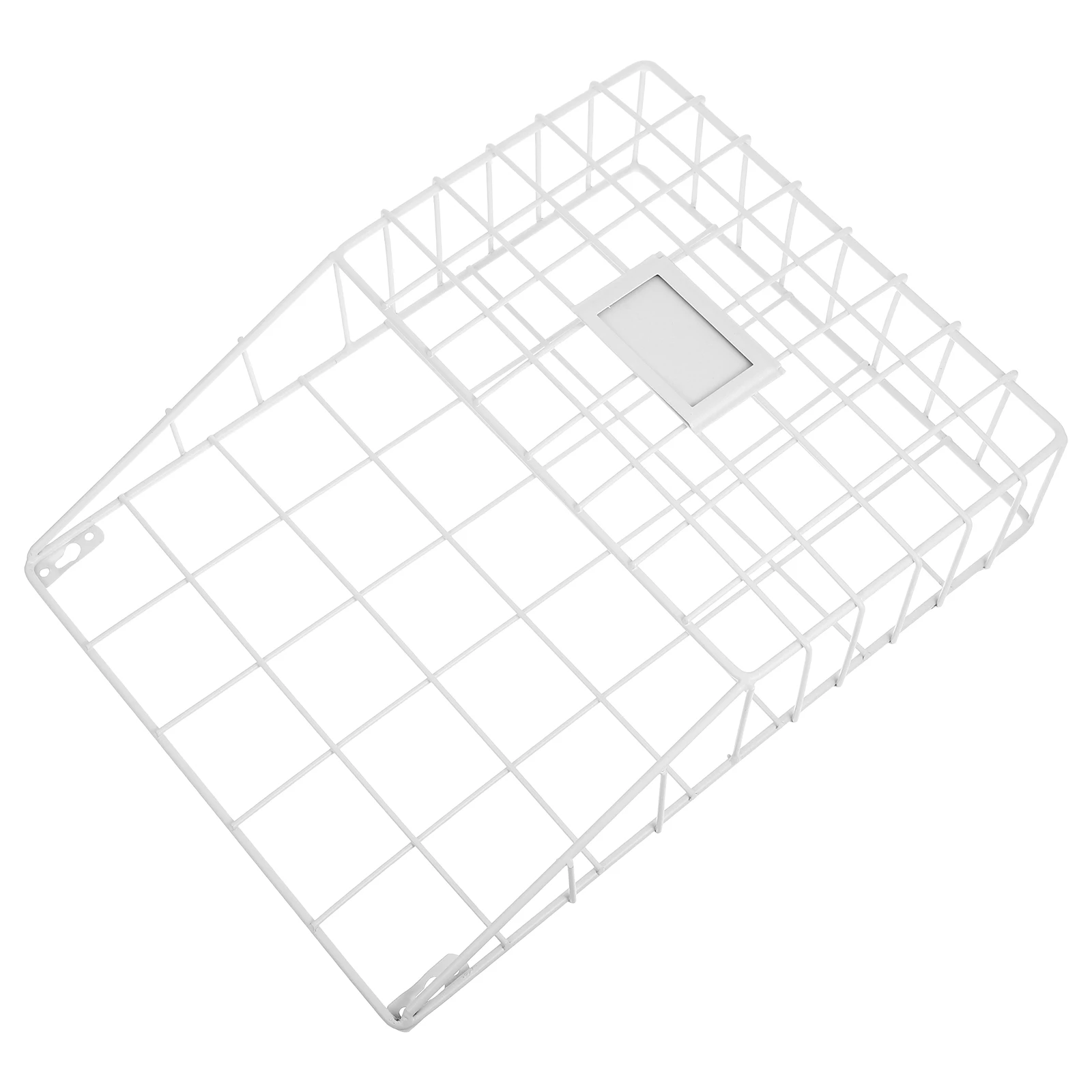 Iron Magazine Rack Wear Resistant Book Organizer Hanging Wall File Holder Storage Desk Space Simple Structure Office