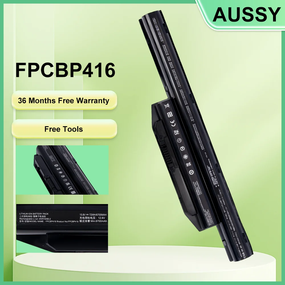 

FPCBP416 FPCBP429 Новый аккумулятор для ноутбука Fujitsu LifeBook A544 AH564 E733 SH904 FFPCBP426 FPCBP404 FPCBP434 FPCBP405 72WH