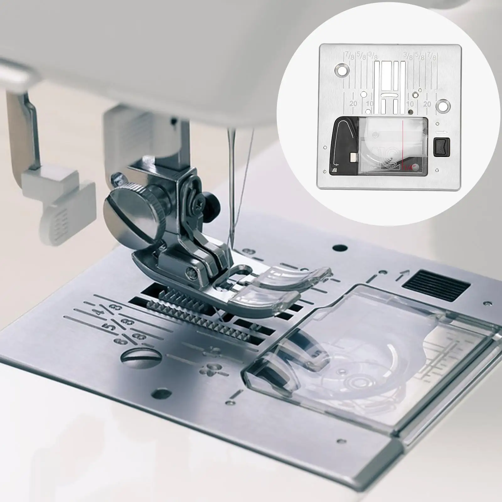 Sewing Machine Needle Plate Lightweight Men Women Fittings Heavy Duty Household Parts for HD6700C HD6600C HD6605 HD6800C HD660