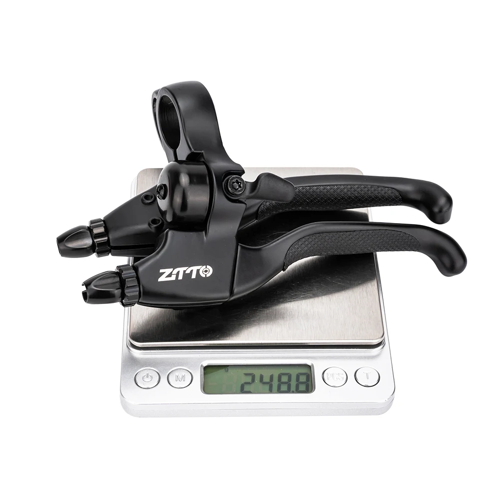 ZTTO MTB Bike Brake Lever Ring Ball Aluminum Alloy Mountain Bike V Brakes Cycling Mechanical Disc Brake Handle 22.2mm handlebar
