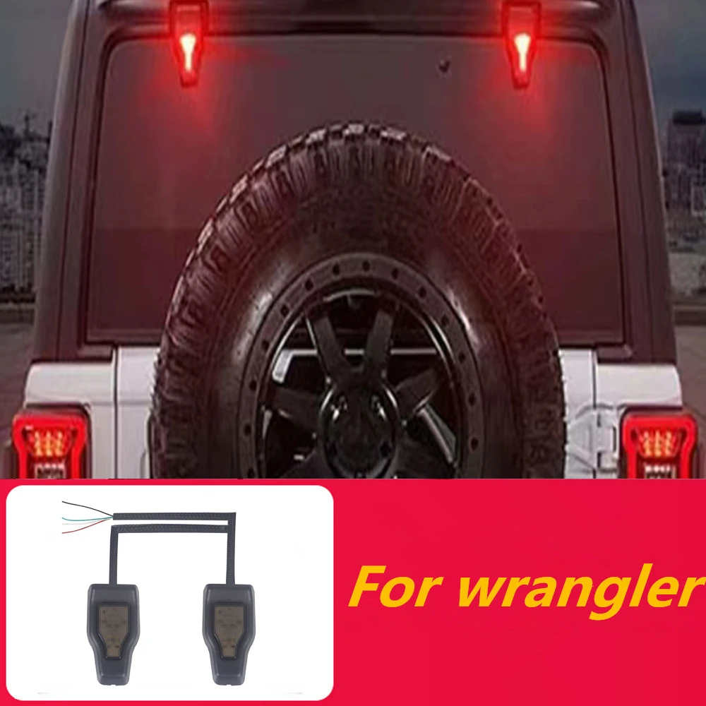 

For 2007-2023 Wrangler Hinge light JK Tailgate Reverse light Brake light JL Warning light Daytime Running light Modification