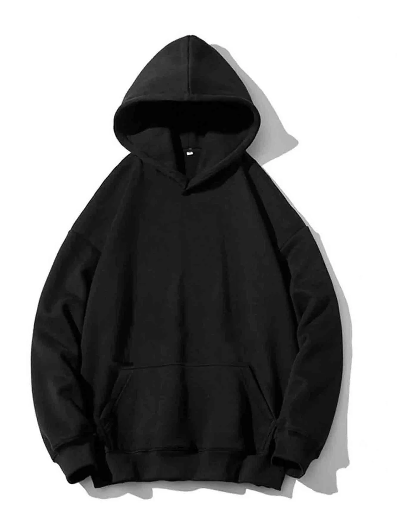 Mysterious Fantasy Men's Hooded Sweatshirt - Magic Element Collage Art Pattern Back Print Kangaroo Pocket Hooded T-Shirt