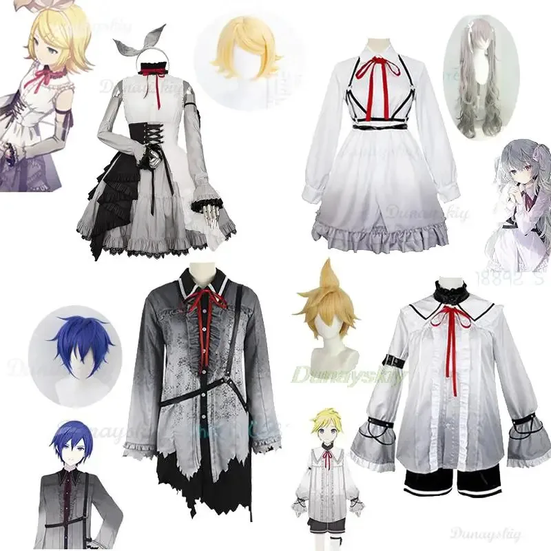 

Project Sekai Colorful Stage Feat Cosplay Kaitto Len At Nightcord At 25 Singer Diva Mikku Stage Cosplay Costume Uniform Suit