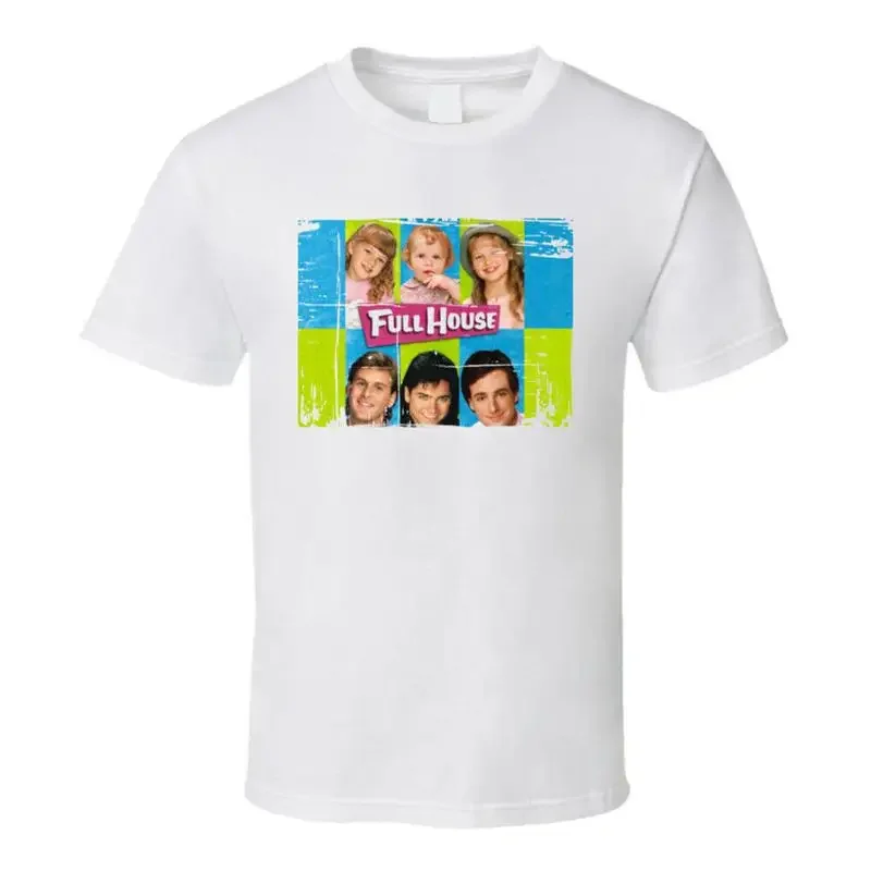 Full House Mary Kate Ashley Olsen Retro Grunge Look T Shirt